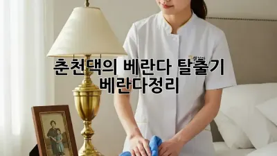 춘천댁의 베란다 탈출기! 🏡✨ #베란다정리